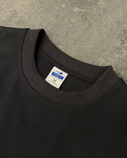 Black half sleeve tshirt
