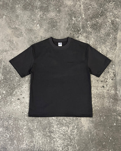 Black half sleeve tshirt