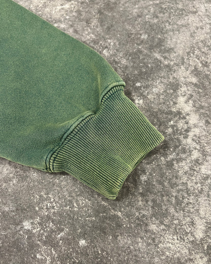Green hoodie