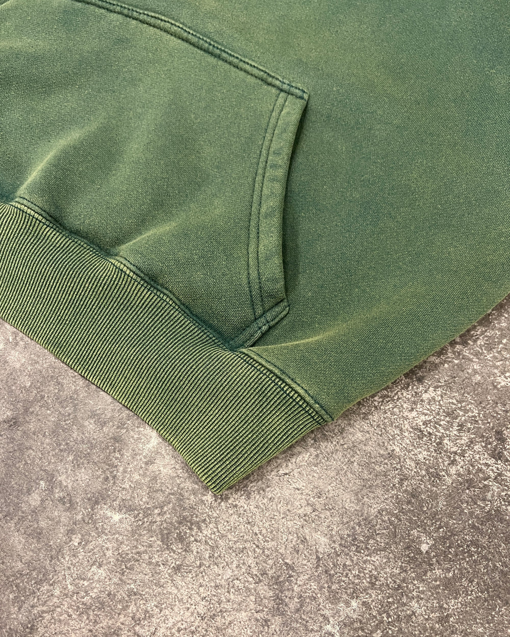 Green hoodie
