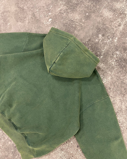 Green hoodie